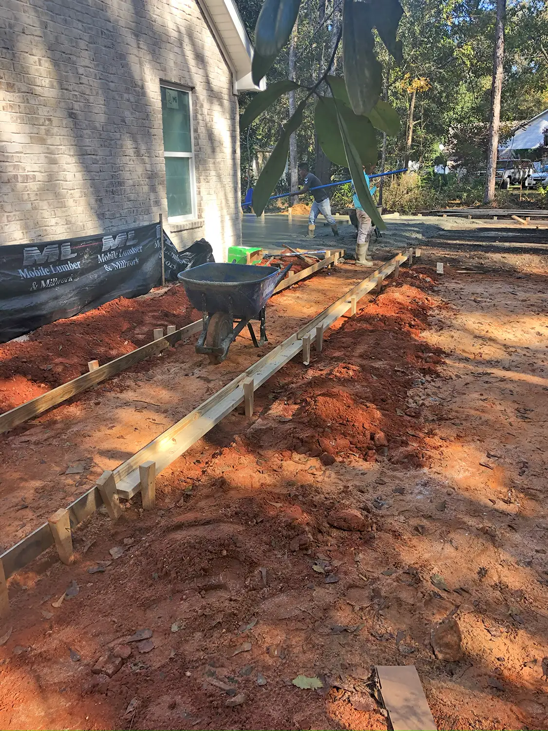 Luxury new home construction - Van Tassell project progress photo 5 by McQuillen Custom Homes in Orange Beach, AL
